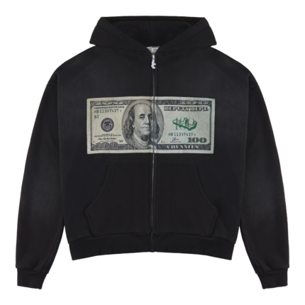 Deputy Department Benjamin Zipper Hoodie Schwarz
