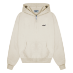 Deputy Department Everyday Reißverschluss Hoodie Creme