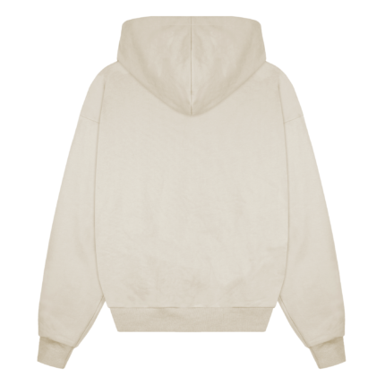 Deputy Department Everyday Reißverschluss Hoodie Creme