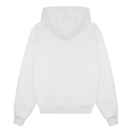 Deputy Department Everyday Reißverschluss Hoodie Weiß